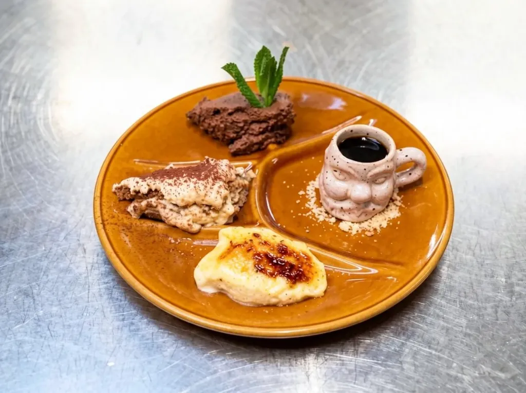 Trio de desserts